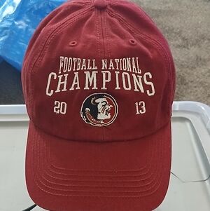 Florida State Seminoles 2013 National Champions Hat FSU Adjustable Cap